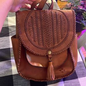 Patrica Nash Leather Backpack